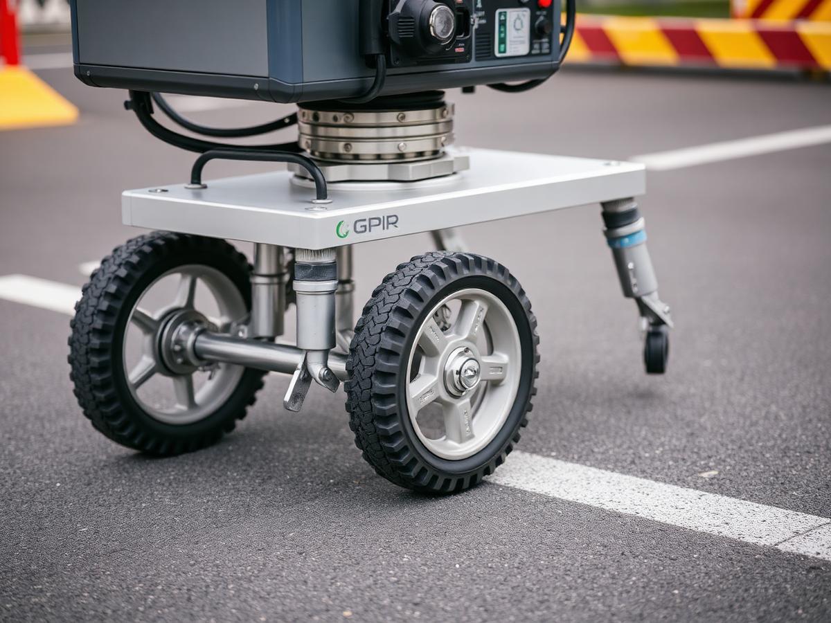 GPR equipment in use